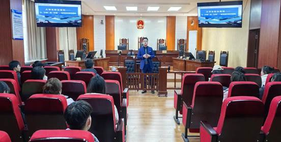 法学专业优秀校友赵栋回母校开展职业规划专题讲座